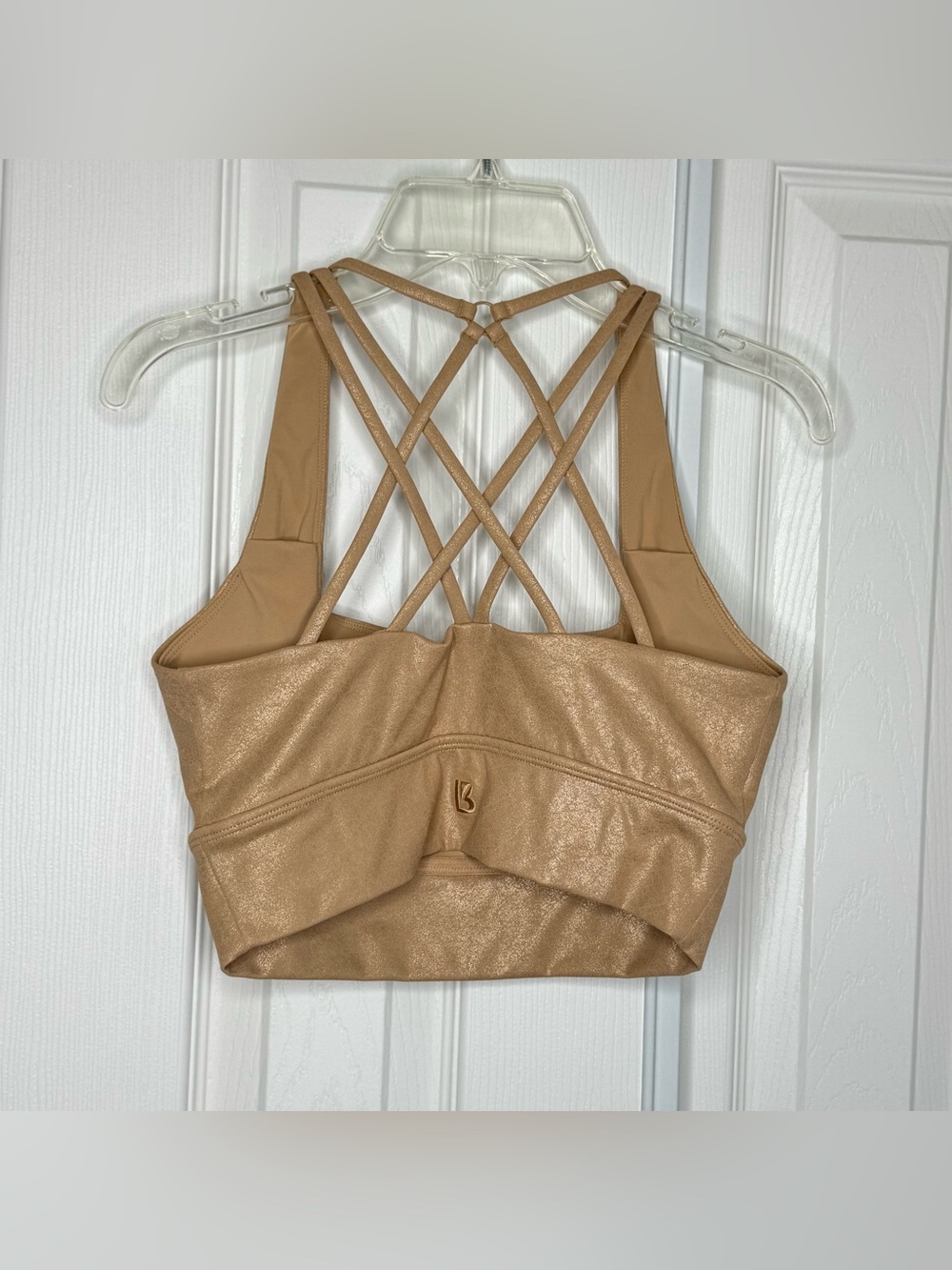 Buffbunny Revolution Sports Bra In Gold Size S - Picture 6 of 9